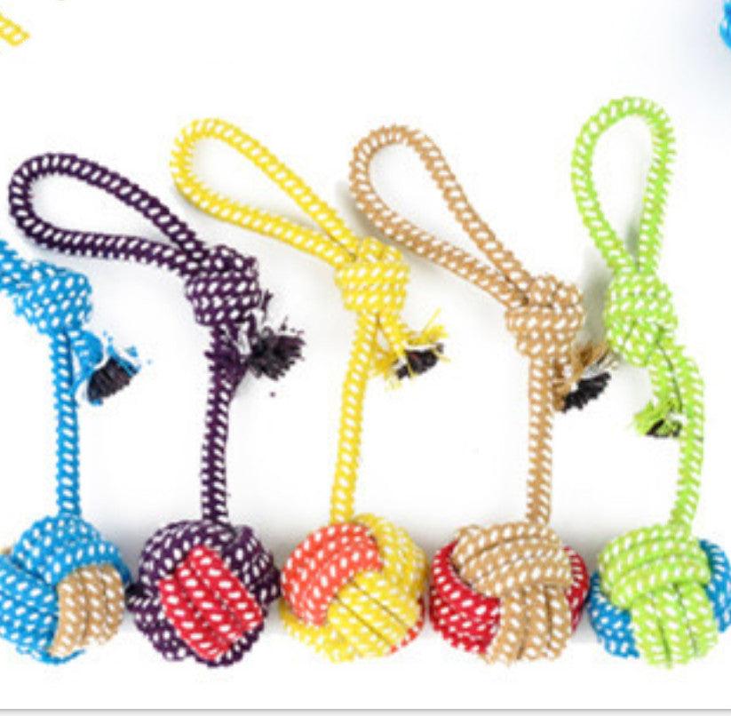 Hand - Knitted Dog - Leash Toys - Dog Hugs Cat