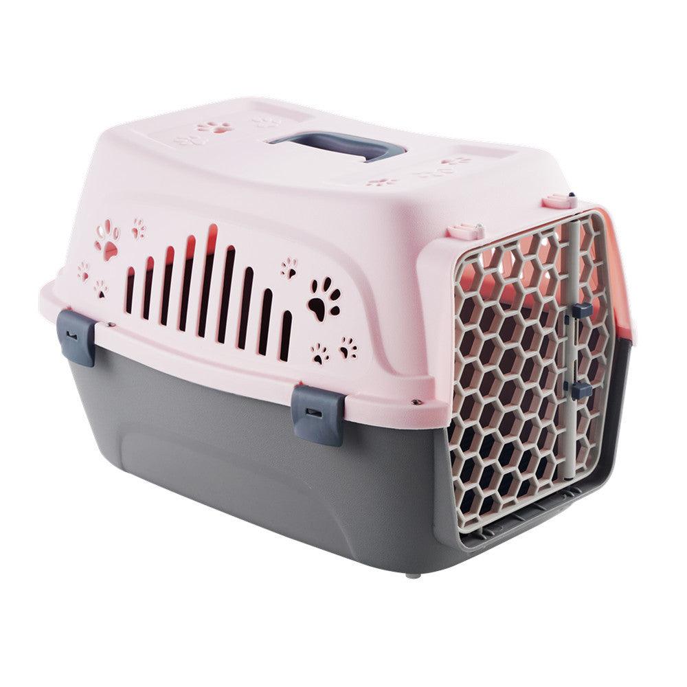 Cat Air Box Large Dog Cage Small And Medium-Sized Dog Outing Carrying Bag - Dog Hugs Cat