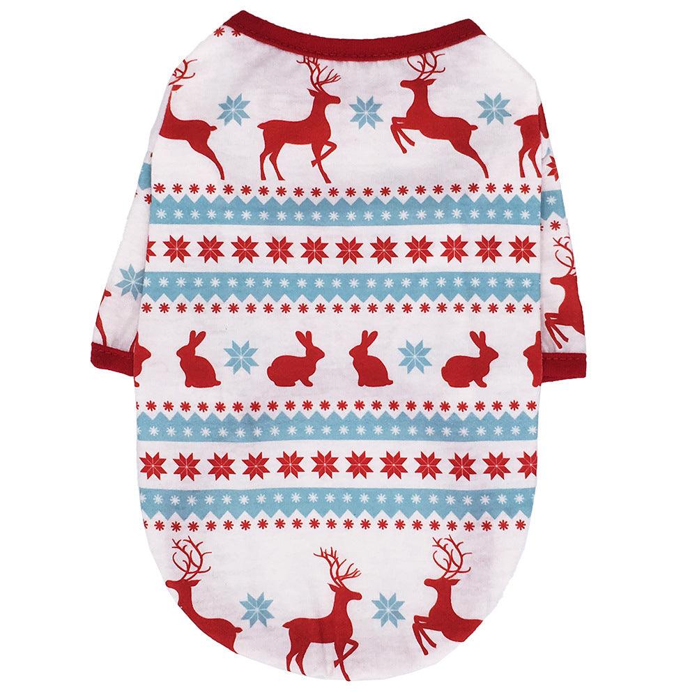 Christmas Series New Dog Clothes - Dog Hugs Cat