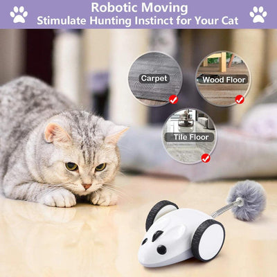 Household Fashion App Electric Mouse Cat Toys - Dog Hugs Cat