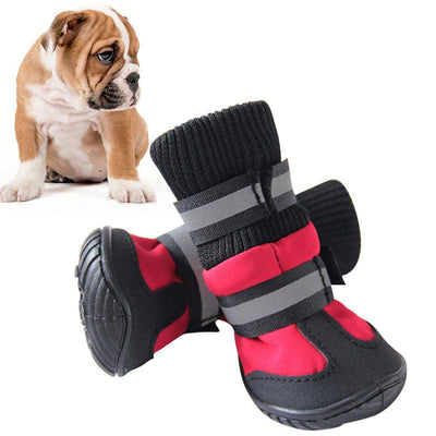 Winter Cotton Non-Slip Boots For Dogs - Dog Hugs Cat