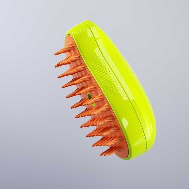 3 In 1 Cat Steam Brush Dogs And Cats Pet Electric Spray Massage Comb Brush For Massage Pet Grooming Cat Hair Brush For Removing - Dog Hugs Cat
