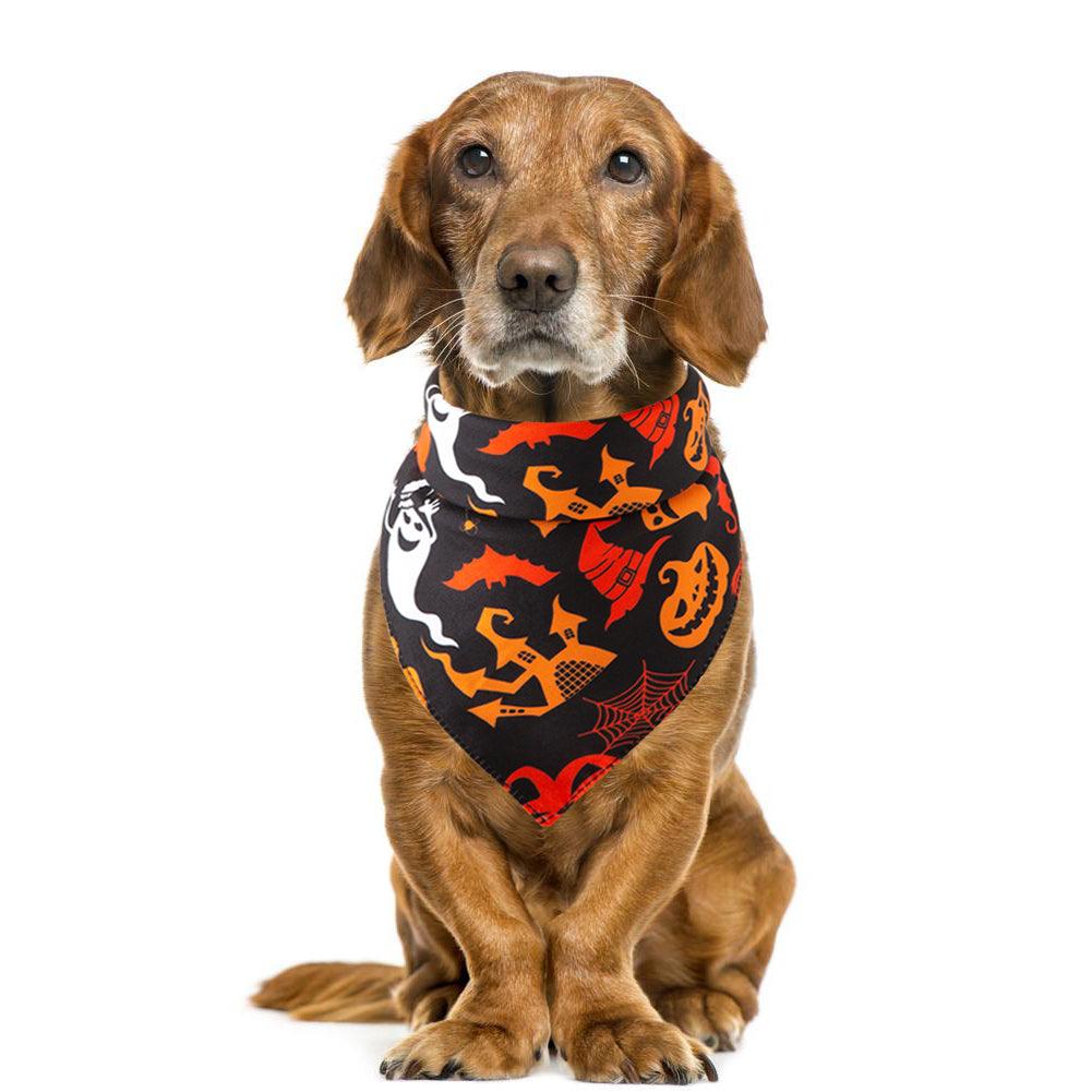 Halloween Pet Saliva Towel - Dog Hugs Cat