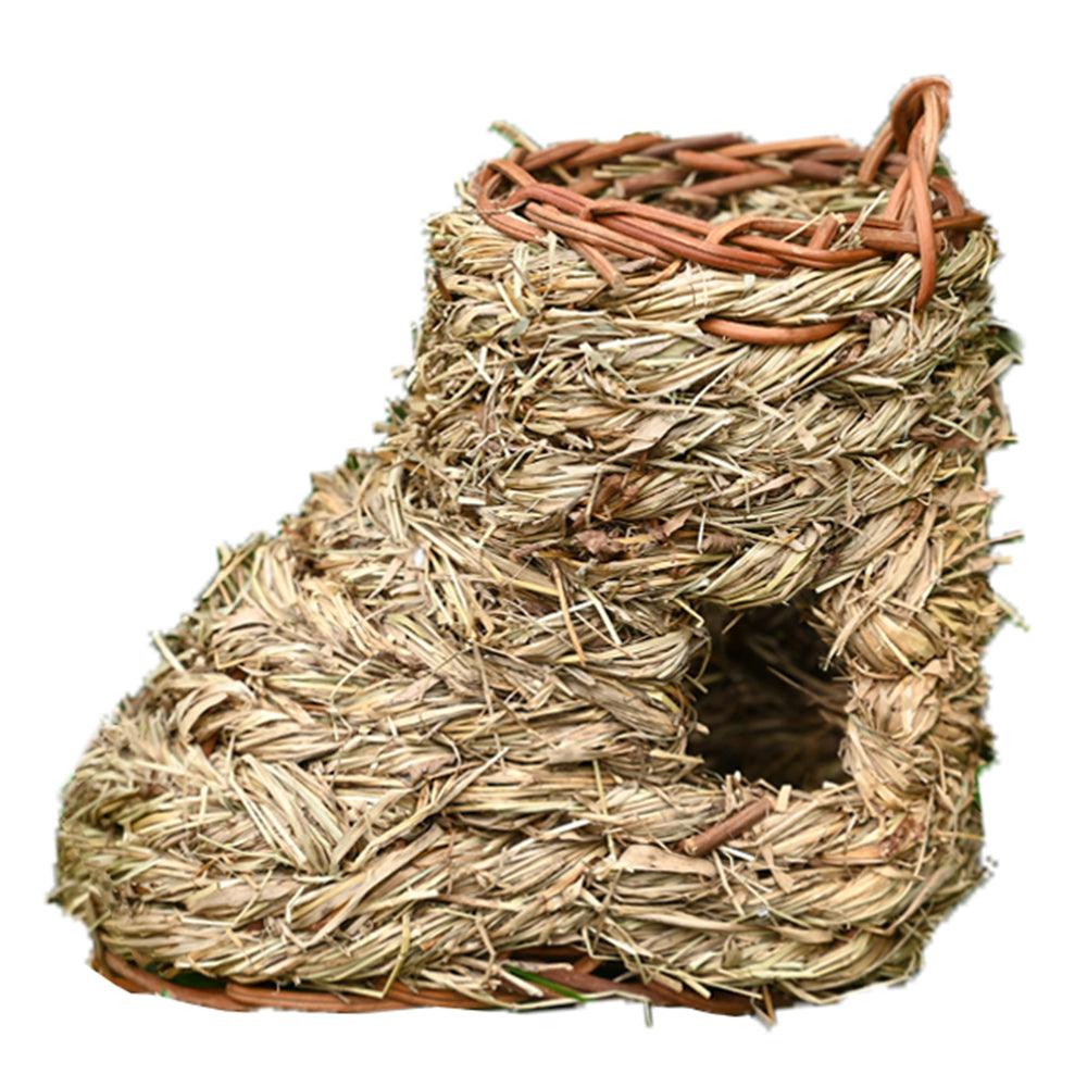 Hand-Woven Bird Nest - Dog Hugs Cat