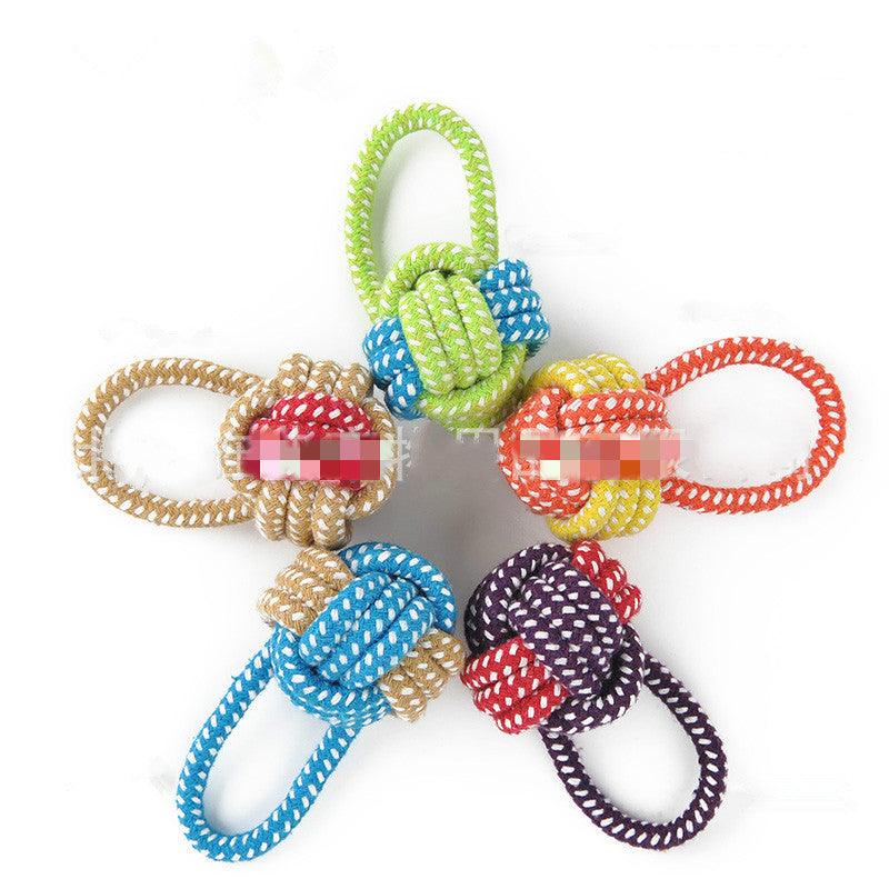 Hand - Knitted Dog - Leash Toys - Dog Hugs Cat