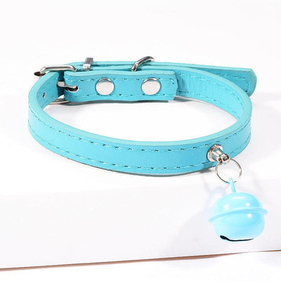 Pet Cat Cat Color Bell Dog Traction Collar - Dog Hugs Cat