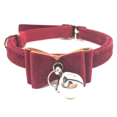 Pet Collar Bell Bow Cat Collar - Dog Hugs Cat