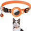 Reflective Collar Waterproof Holder Case For Airtag Air Tag Airtags Protective Cover Cat Dog Kitten Puppy Nylon Collar - Dog Hugs Cat