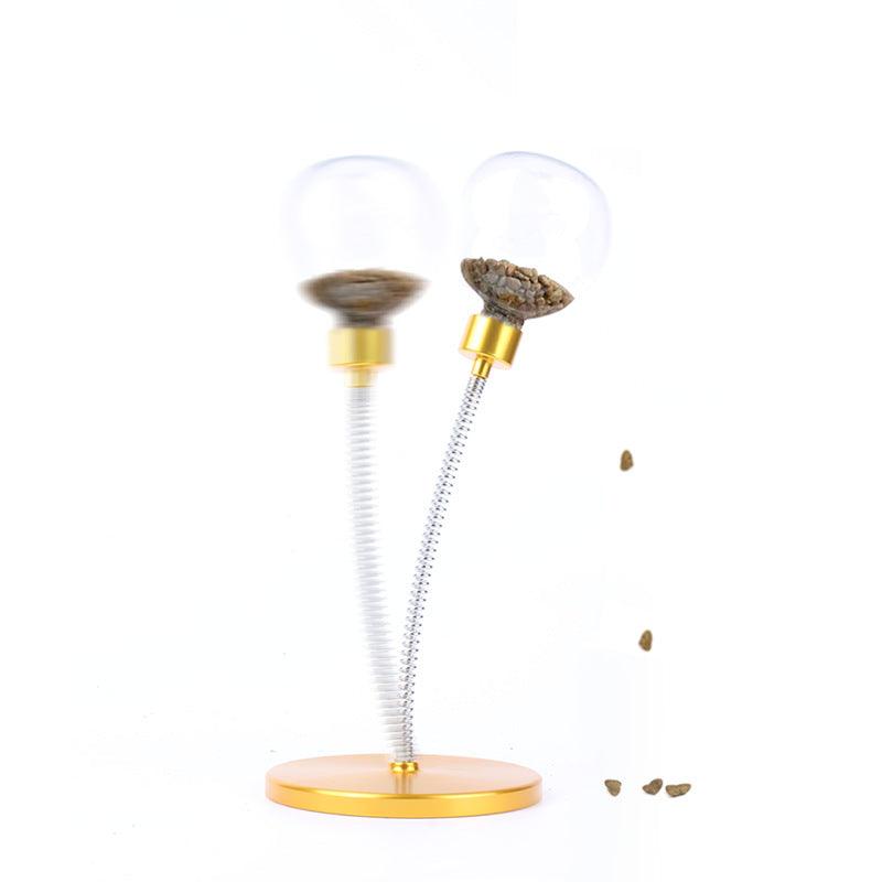 Cat Leaking Ball, Swinging Toy Ball, Leaking Device, Educational Toys, Pet Self-Hey - Dog Hugs Cat