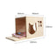 Jumping Platform Ladder Sisal Cat Scratching Post Tree - Dog Hugs Cat