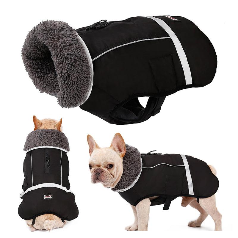 Dog Clothes Thick Warm Vest - Dog Hugs Cat