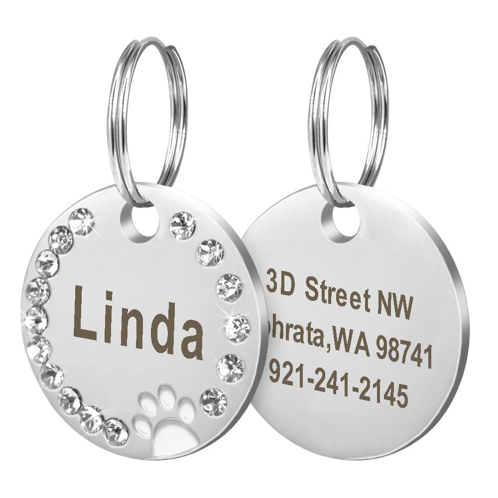 Customizable Dog Tags - Dog Hugs Cat