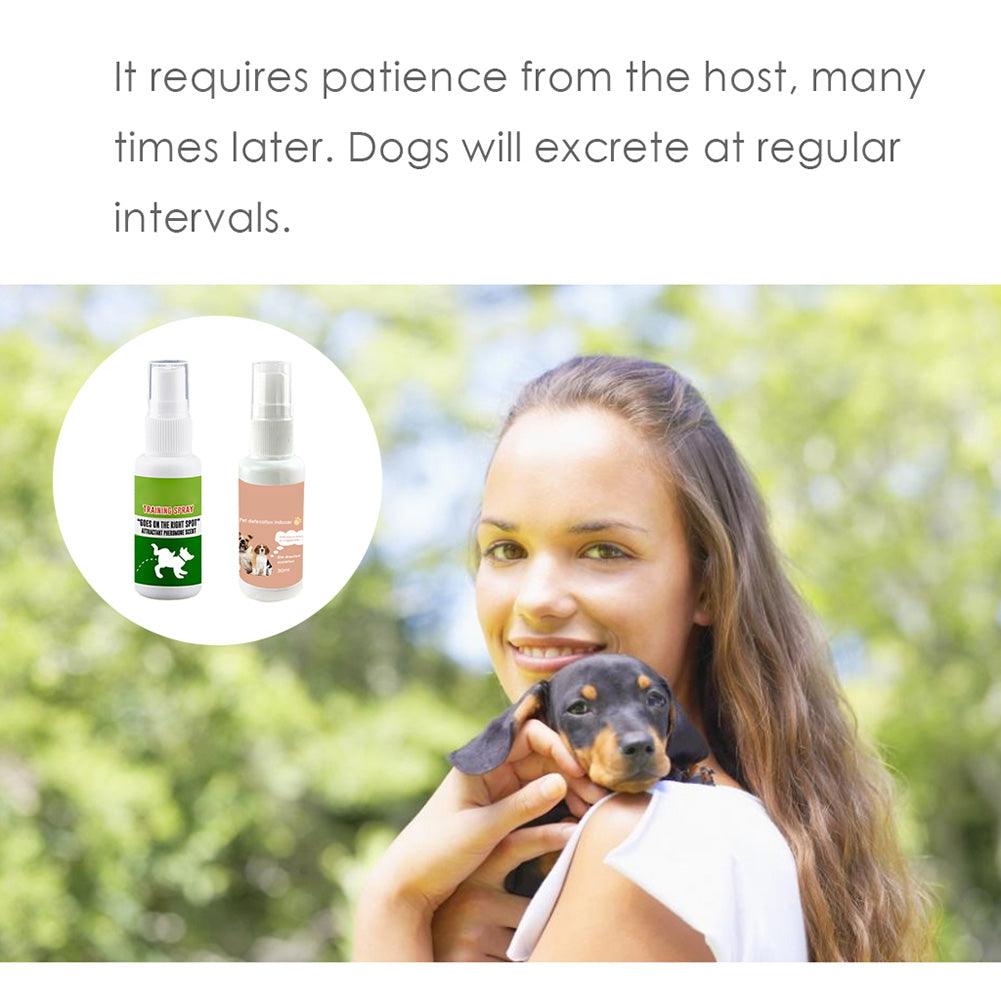 Pet Potty Training Spray - Dog Hugs Cat