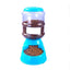 3.5L Smart Pet Oasis: Automatic Cat and Dog Waterer and Feeder - Dog Hugs Cat