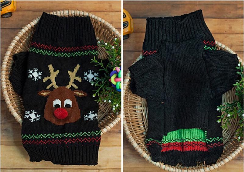 Christmas Pet Sweater Winter Keep Warm - Dog Hugs Cat