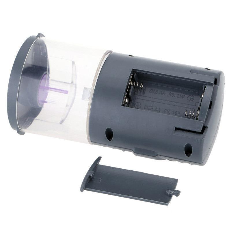 Intelligent Timing Fish Feeder For Aquarium - Dog Hugs Cat