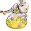 Meows Windmill Funny Cat Toys Interactive Multifunctional Turntable Pet Educational Toys With Catnip Luminous Ball Pinwheel Toys Pet Products - Dog Hugs Cat