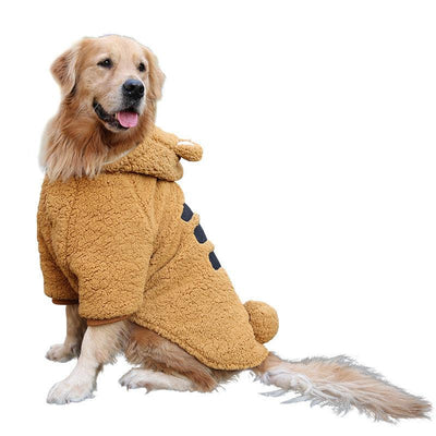 Medium And Large Dogs Thickened Pet Autumn And Winter Clothing - Dog Hugs Cat