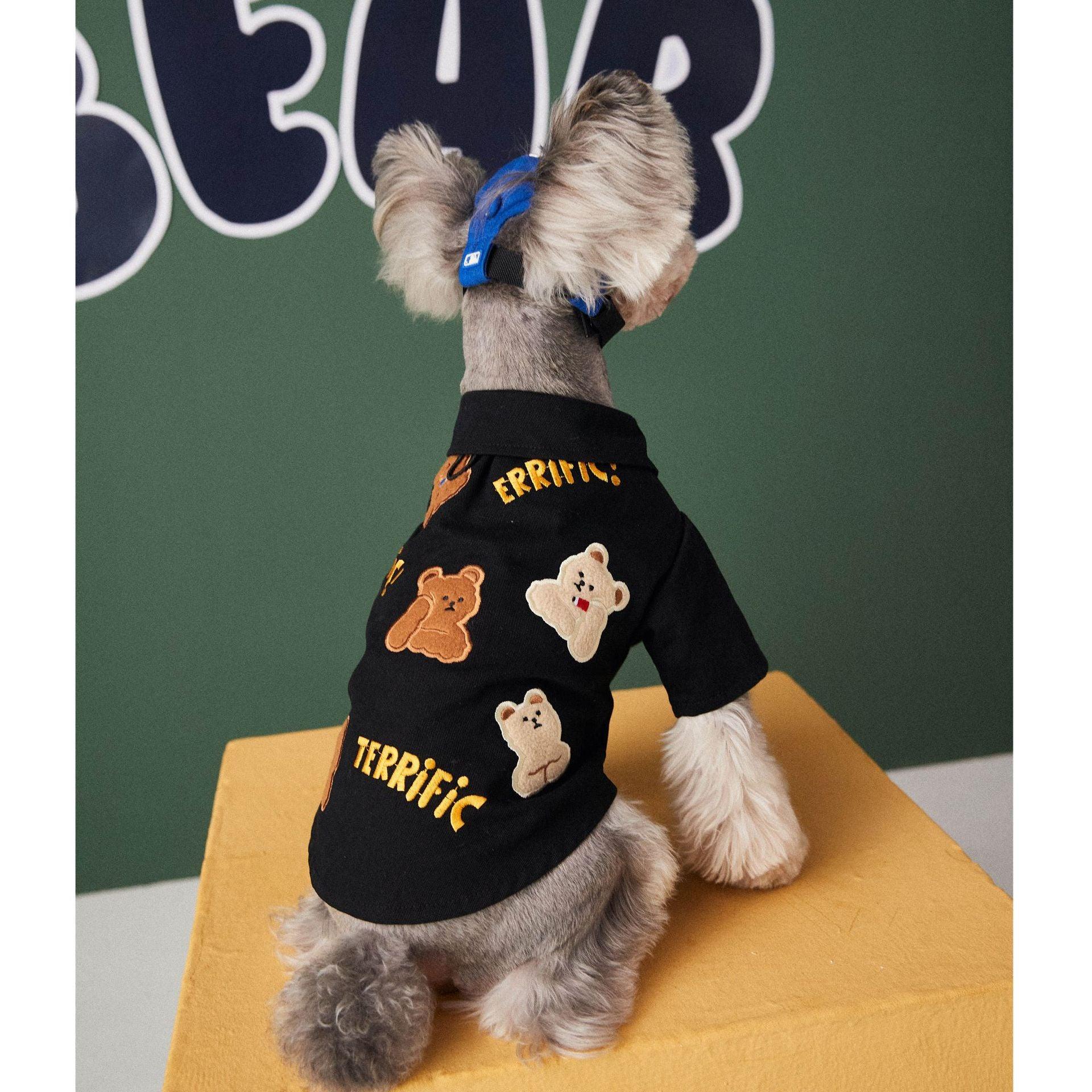 Dog Clothes Trendy And Handsome Small And Medium-Sized Dog Pets - Dog Hugs Cat