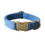 Blue Velvet Dog Collar Dog Rope Pet Collar - Dog Hugs Cat