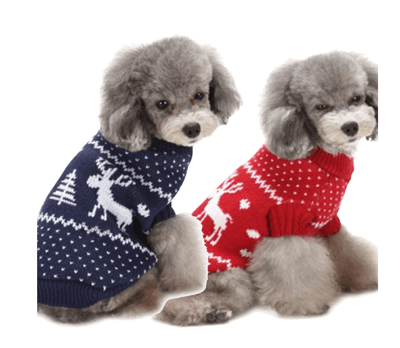 Elk Reindeer Deer Pet Clothes Dog Clothes - Dog Hugs Cat