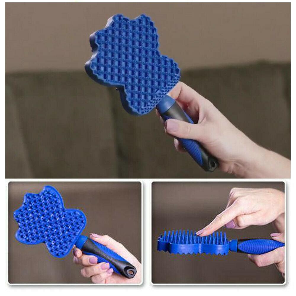 Pet Hair Remover Brush Gentle Pet Grooming Brush - Dog Hugs Cat