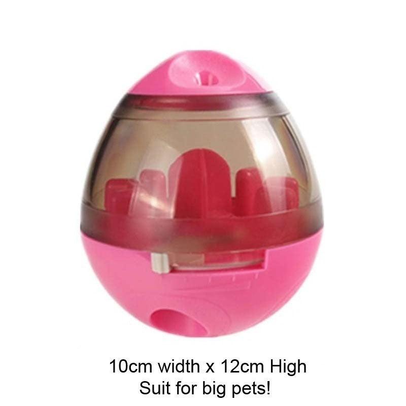 Interactive Cat Iq Treat Ball Toy Smarter Pet Toys Food Ball Food Dispenser For Cats Playing Training - Dog Hugs Cat