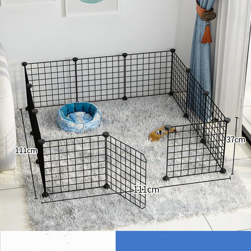 Small Dog Indoor Home Isolation Fence Cage - Dog Hugs Cat