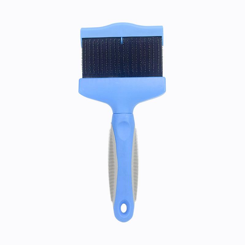 Pet Self Cleaning Hair Brush Cleaning Pets Supplies Cat Double Sided Soft Comb - Dog Hugs Cat