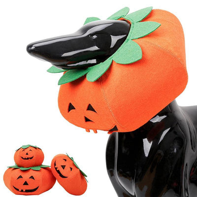 Pet Halloween Pumpkin Collars Cute Pet Cosplay Accessories - Dog Hugs Cat