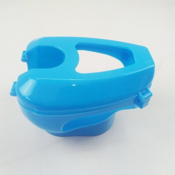 Plastic Racing Pigeon Holder Easy Bird Fixed Frame Rack Medicine Feeder Light Blue - Dog Hugs Cat