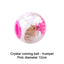 12Cm Hamster Toy Running Ball - Dog Hugs Cat