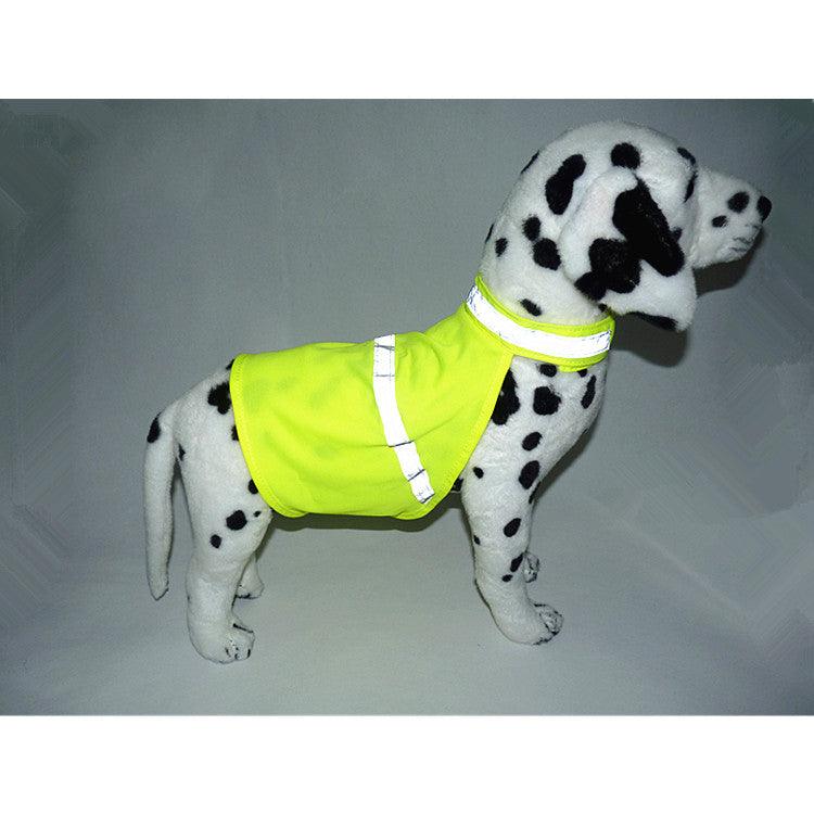 Fluorescent Safety Dog Vest - Dog Hugs Cat