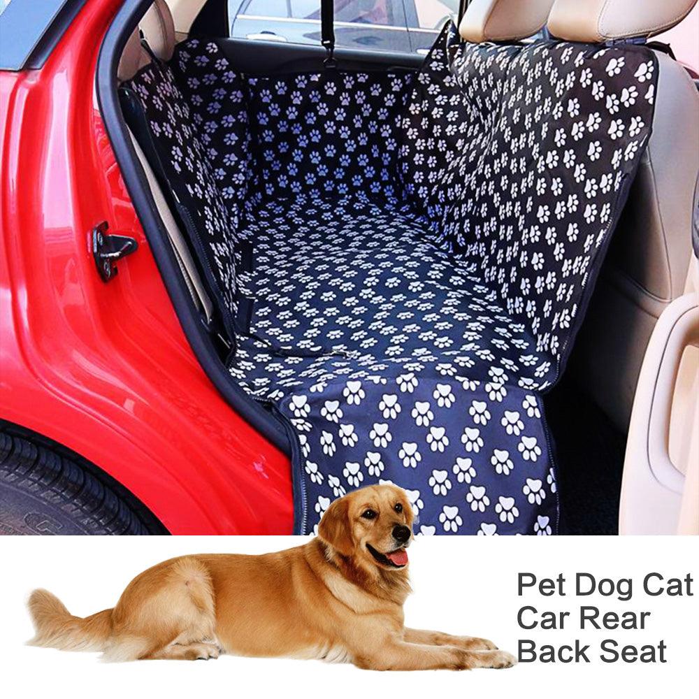 Car Back Seat Cover For Pet - Dog Hugs Cat