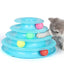 Interactive Funny Four Layer Cat Turntable Pet Ball Tower Tracks Toy - Dog Hugs Cat
