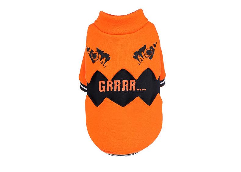 Puppy Dog Clothes Halloween Pumpkin Costume - Dog Hugs Cat