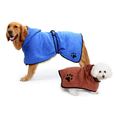 Super Absorbent Fine Fiber Bath Towel Quick-Drying - Dog Hugs Cat