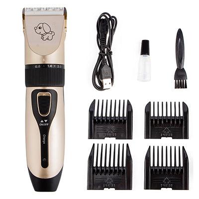 Rechargeable Dog Hair Trimmer Usb Charging Electric Scissors Pet Hair Trimmer Animals Grooming Clippers Dog Hair Cut Machine - Dog Hugs Cat