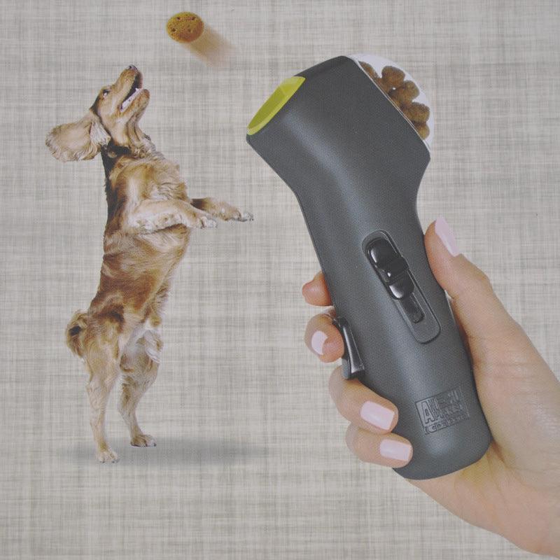 Dog Training Snack Launcher - Dog Hugs Cat