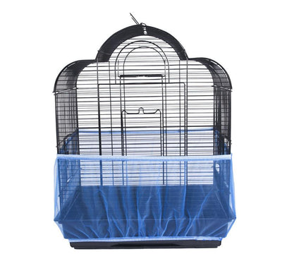 Mesh Bird Cage Covers Dust-Proof Bird Cage - Dog Hugs Cat
