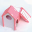 Color Swing Hamster Toy Nest Rainbow Bridge Seesaw Pet Bear Molar Supplies Toy - Dog Hugs Cat