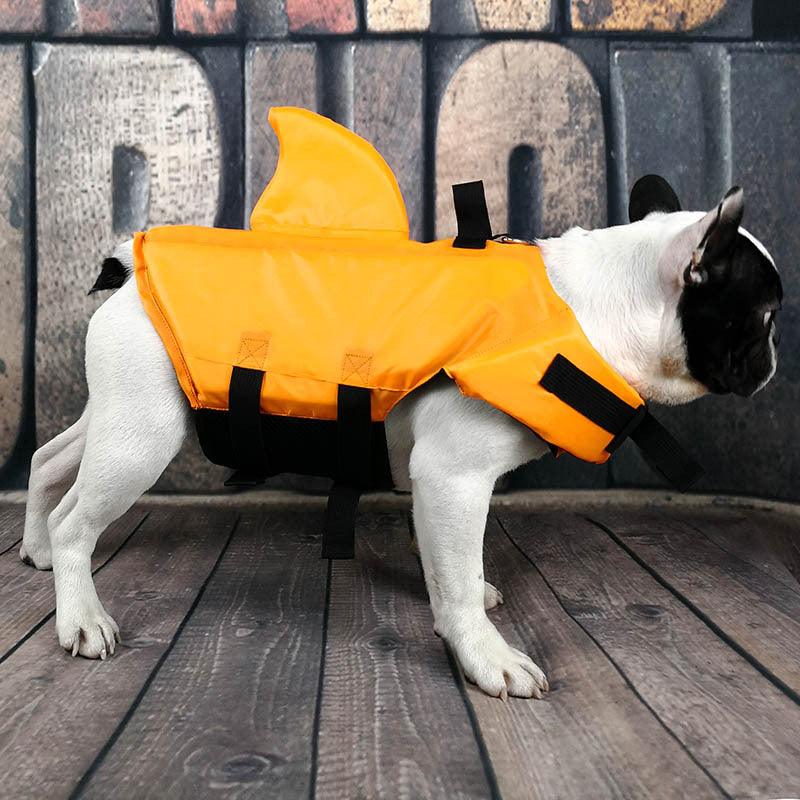 Dog Life Vest Summer Shark Pet Life Jacket - Dog Hugs Cat