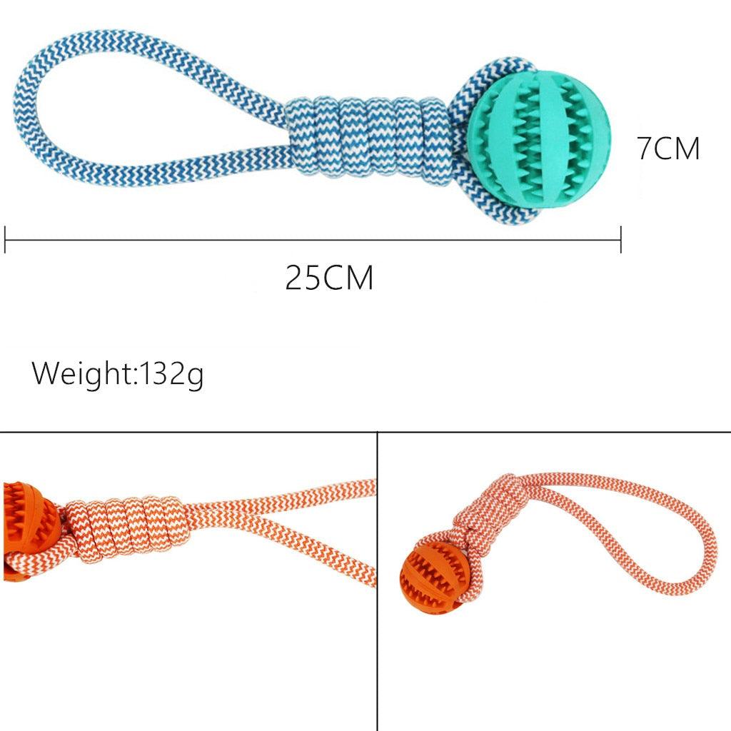 Pet Braid Rope Ball Toy New Dog Toys - Dog Hugs Cat