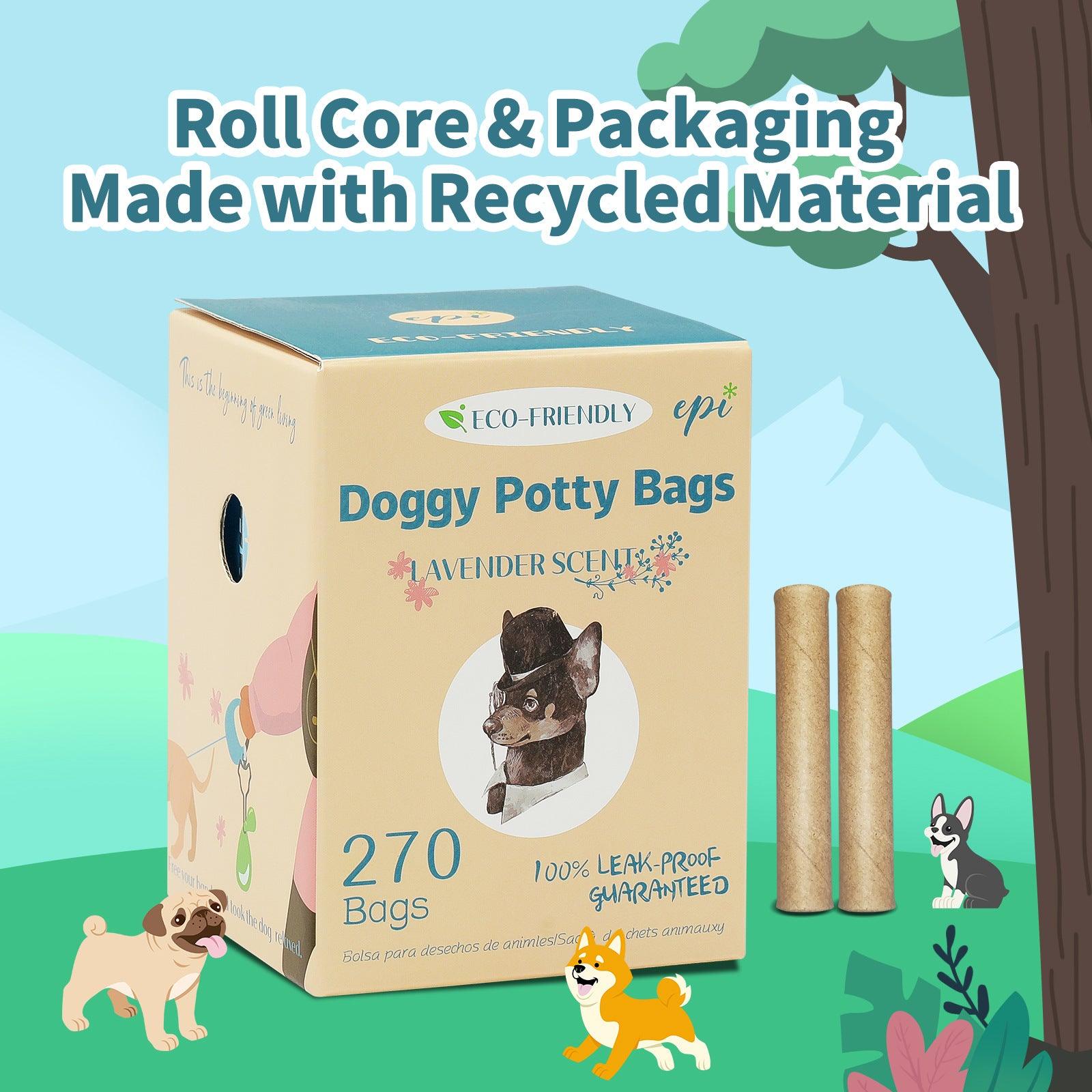 Eco Friendly Biodegradable Poop Bags - Dog Hugs Cat