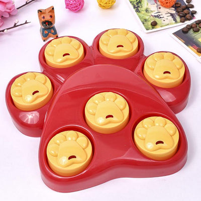 Pet Puzzle Feeder Toys Cat And Dog Toys - Dog Hugs Cat