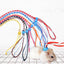 Hamster Pull Rope Hand Woven Rope - Dog Hugs Cat