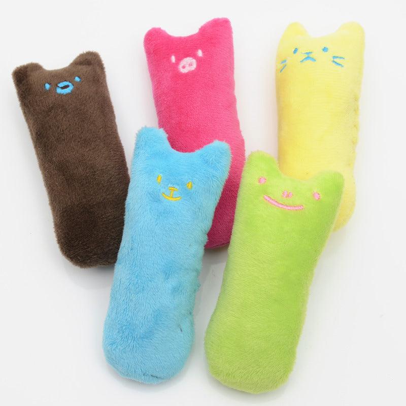 Popular High Quanlity Cute Interactive Fancy Pets Teeth Grinding Catnip Toys Claws Thumb Bite Cat Mint - Dog Hugs Cat