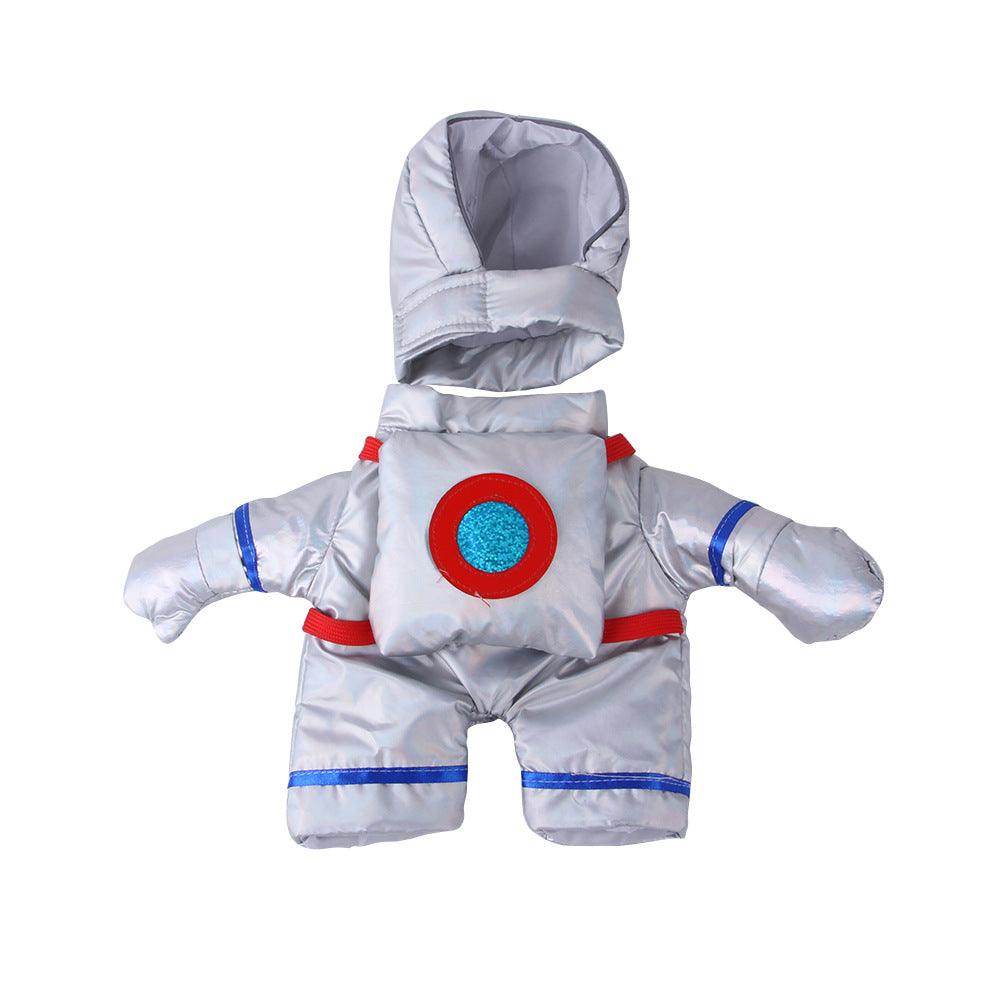 Pet Turned Dog Funny Dress Up Space Suit Stand Halloween Pet Dress Clothes - Dog Hugs Cat