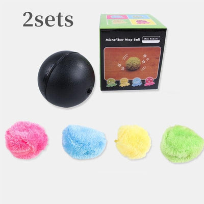 Magic Roller Ball Activation Automatic Ball Dog Cat Interactive Funny Chew Plush Electric Rolling Ball Pet Dog Cat Toy - Dog Hugs Cat
