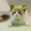 Handmade Knitted Cat Dog Hat Pet Hair Accessories Headgear - Dog Hugs Cat